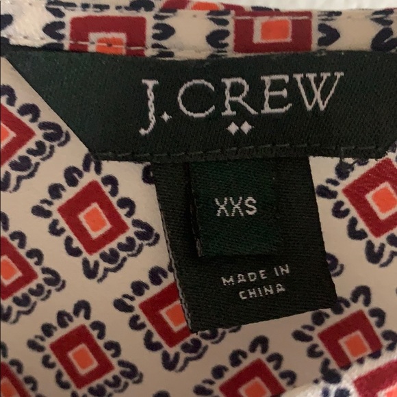 J Crew blouse - great condition - xxs - Picture 2 of 3